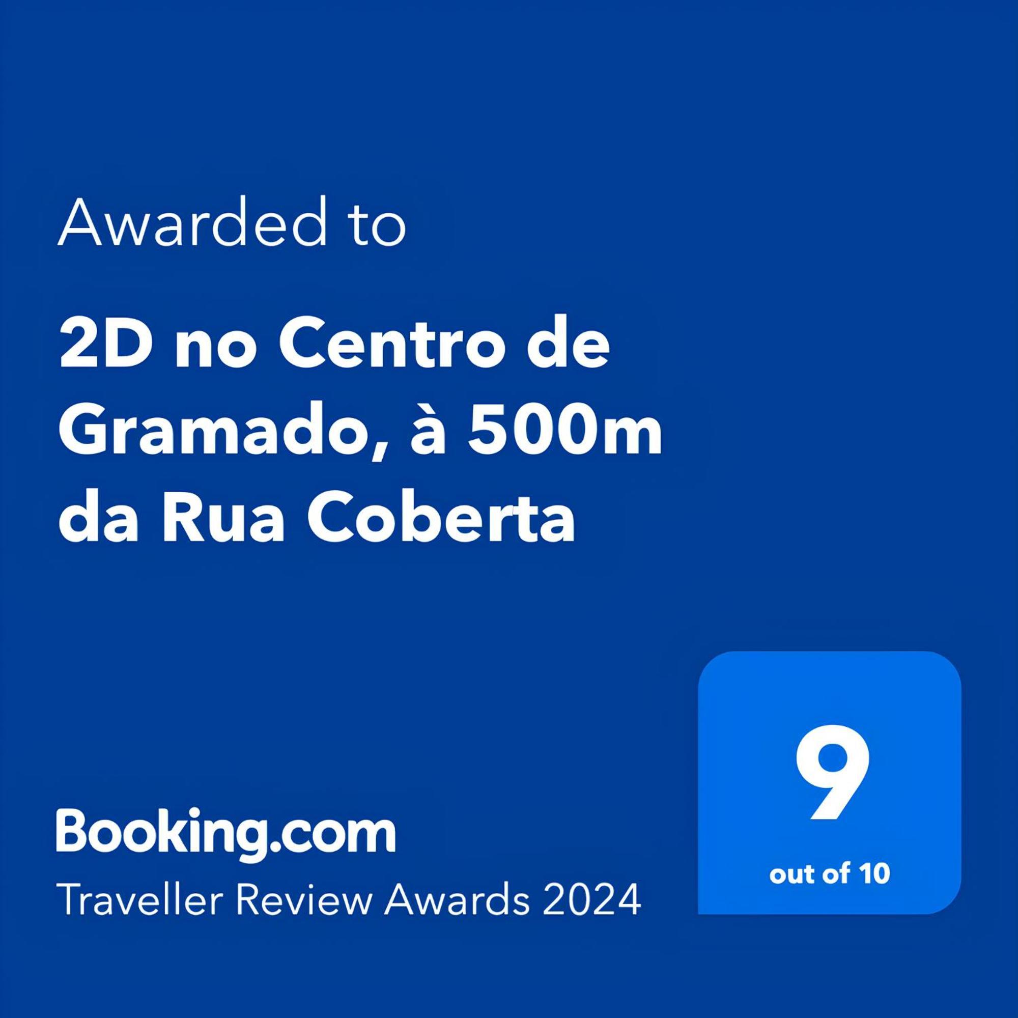 2D No Centro De Gramado, A 500M Da Rua Coberta Apartment Exterior photo